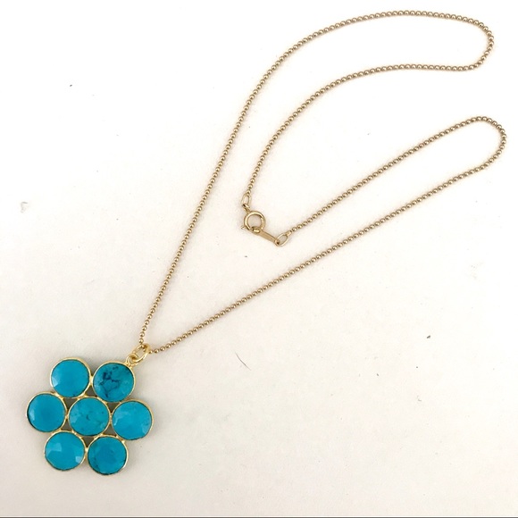Turquoise Pendant Necklace - Picture 2 of 6
